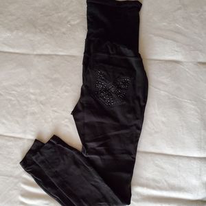 Motherhood Maternity Black Leggings
